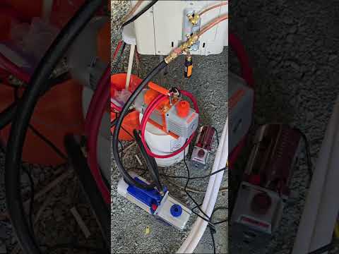 Mini split.... how to have an acceptable vacuum procedure...