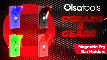 Olsa Tools Grease & Gears Series: Magnetic Pry Bar Holder