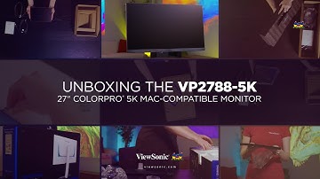 Unboxing the VP2788-5K 27” ColorPro 5K Mac-Compatible Monitor
