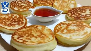 فطائر اللبن الروسية للفطور عجيبة بدون فرن وبدون اختمار في 10دقائق روووعة