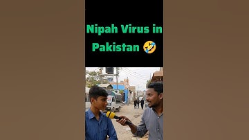 Nipah Virus in Pakistan #funnyinterview #shorts #viral #memes