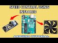 Control DC Motor Speed with Arduino | L298N Driver &amp; IR Sensor