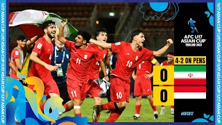 #AFCU17 - QF | Islamic Republic of Iran 0 (4) - (2) 0 Yemen