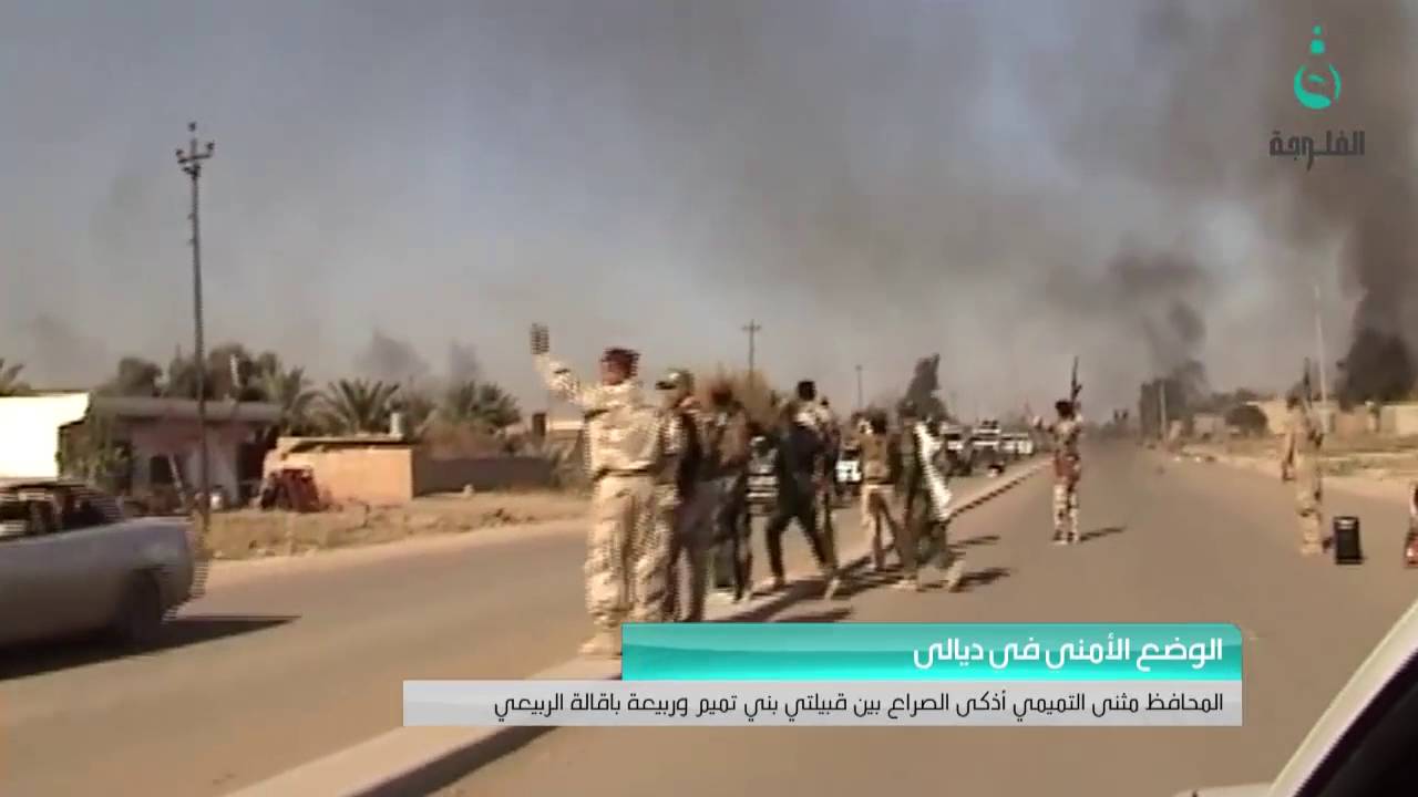 المظاهر المسلحة بناحية أبي صيدا تهدد حياة المدنيين بعد صراع عشائري مسلح , تقرير : خالد الجبوري
