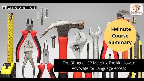 The Bilingual IEP Meeting Toolkit: How to Advocate for Language Access