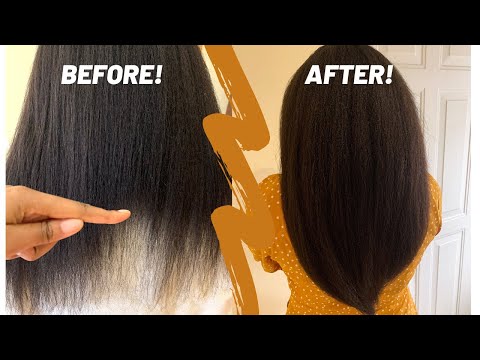HOW WE WERE ABLE TO REPAIR DAMAGED HAIR FAST  HAIR GROWTH JOURNEY