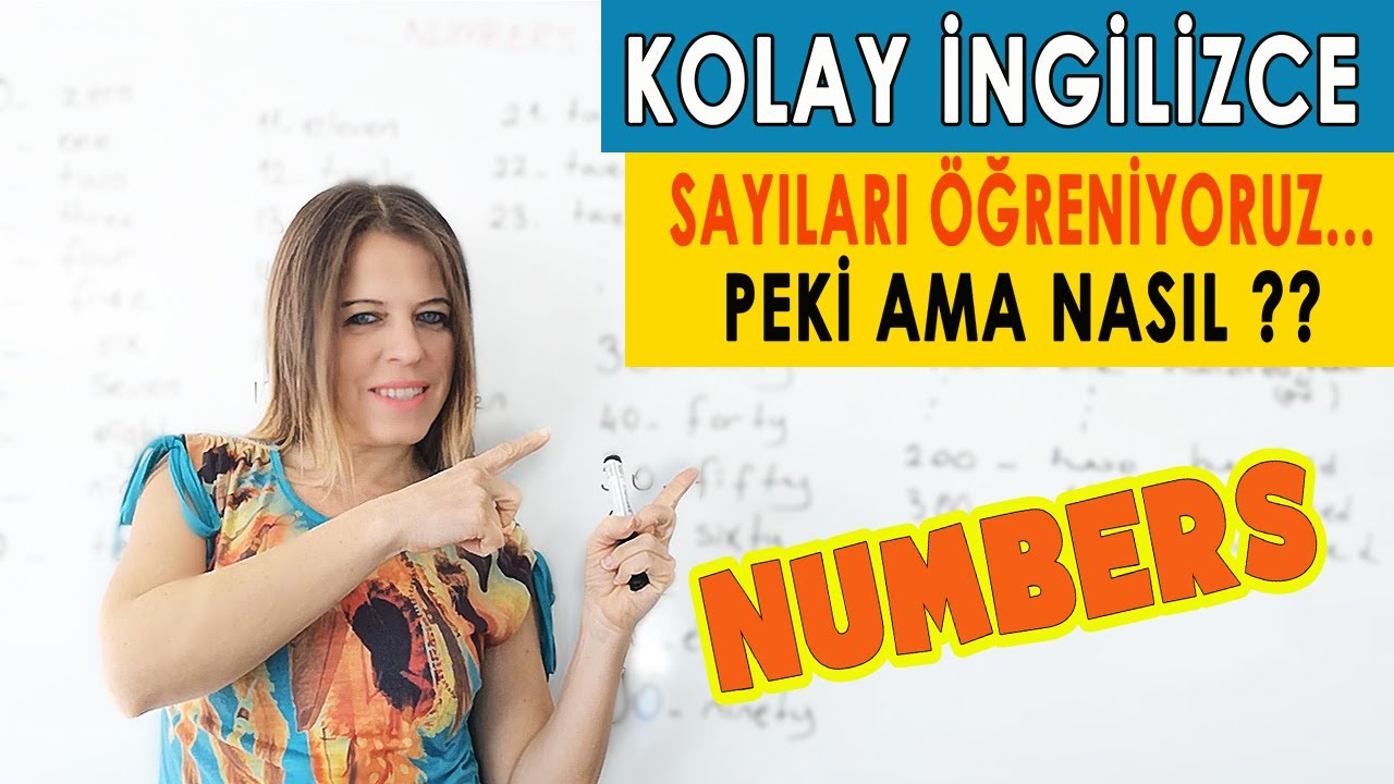 İngilizce Sayılar - İngilizce Nasıl Sayıyoruz - Özlem İngilizce - ÖZLEM ÜMİT
