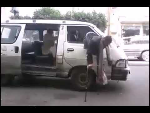 رجل اعرج يدخل بالكية من الجامة