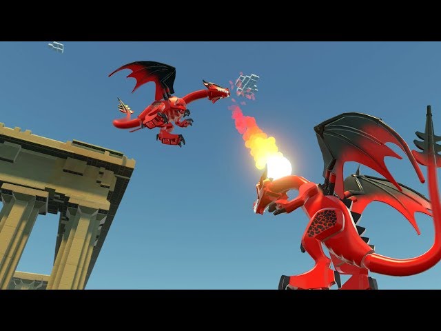 LEGO Worlds - Dragon Hunting! - YouTube