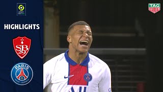 STADE BRESTOIS 29 - PARIS SAINT-GERMAIN (0 - 2) - Highlights - (SB29 - PSG) / 2020-2021