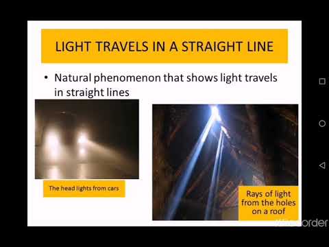 PROPERTIES OF LIGHT SCIENCE YEAR 4 - YouTube