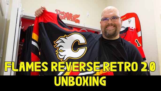 NHL - The Calgary Flames' #ReverseRetro jerseys have Rebecca