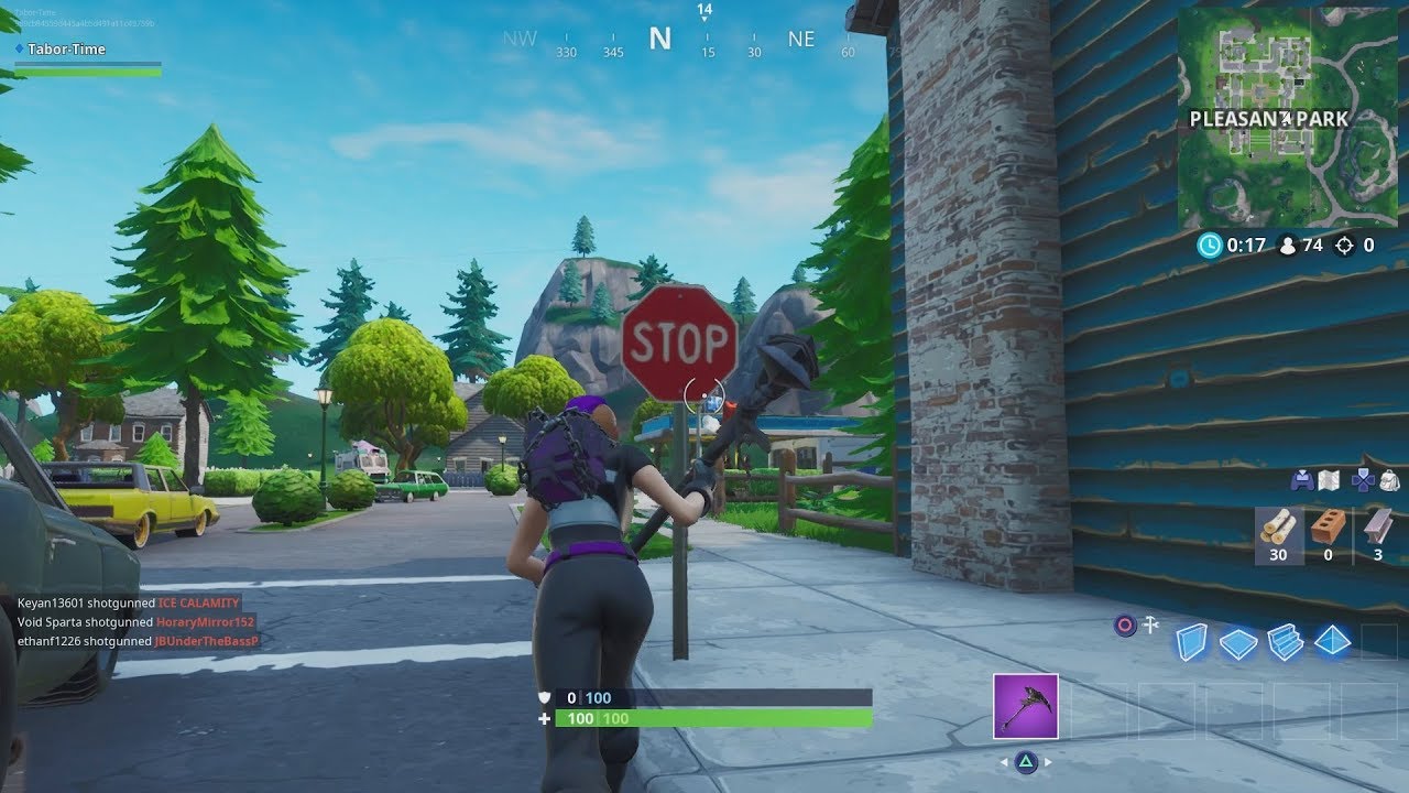 Destroy Stop Signs With The Catalyst Outfit IN A SINGLE MATCH - 10 Stop Sign Locations In Fortnite! Destroy Stop Signs With The Catalyst Outfit IN A SINGLE MATCH - 10 Stop Sign Locations In Fortnite! #1