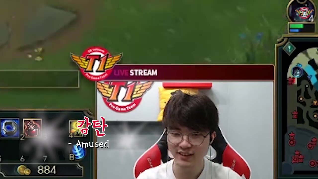 Faker is also good at math?! Faker is good at everything! [ Faker's Talk ]  