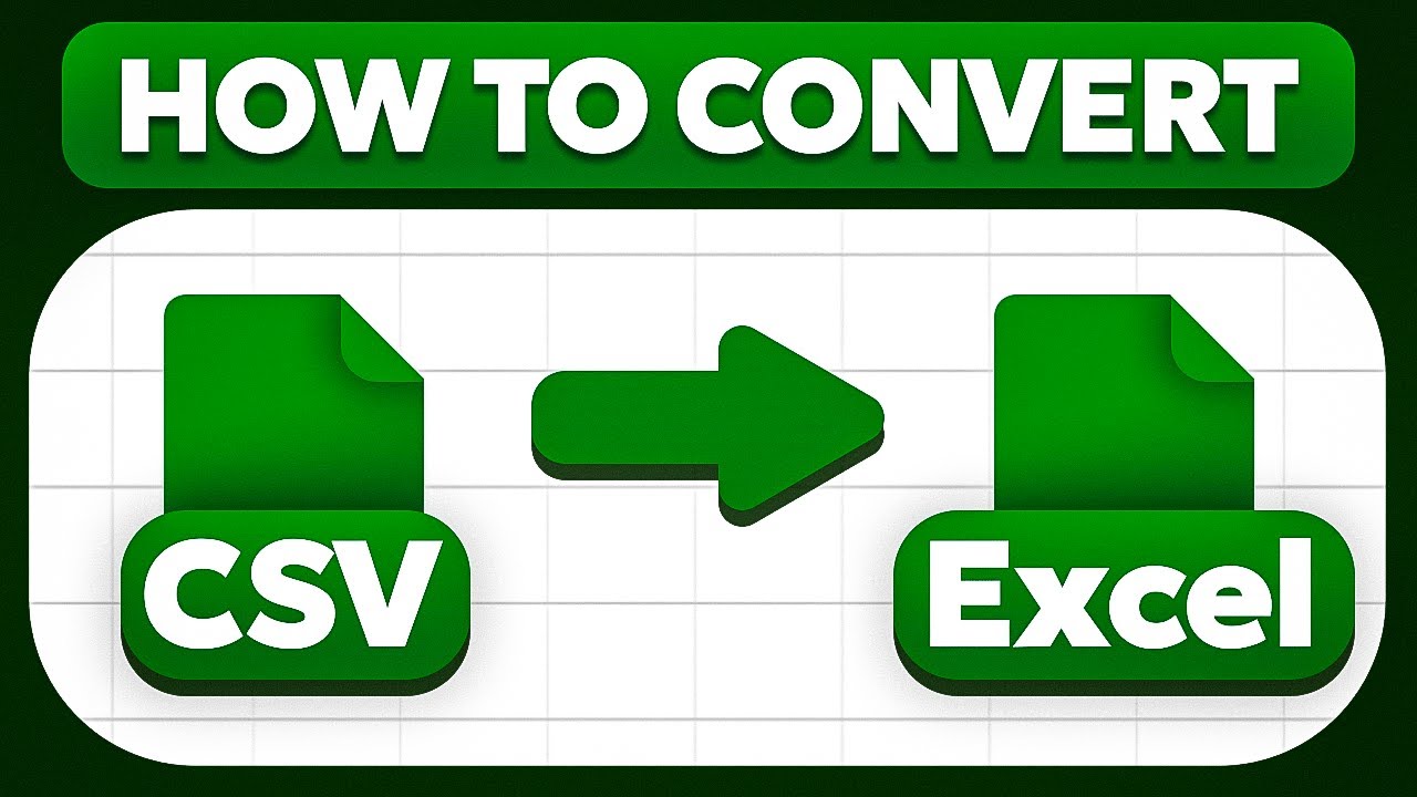 How to Convert CSV to Excel on Mac - YouTube