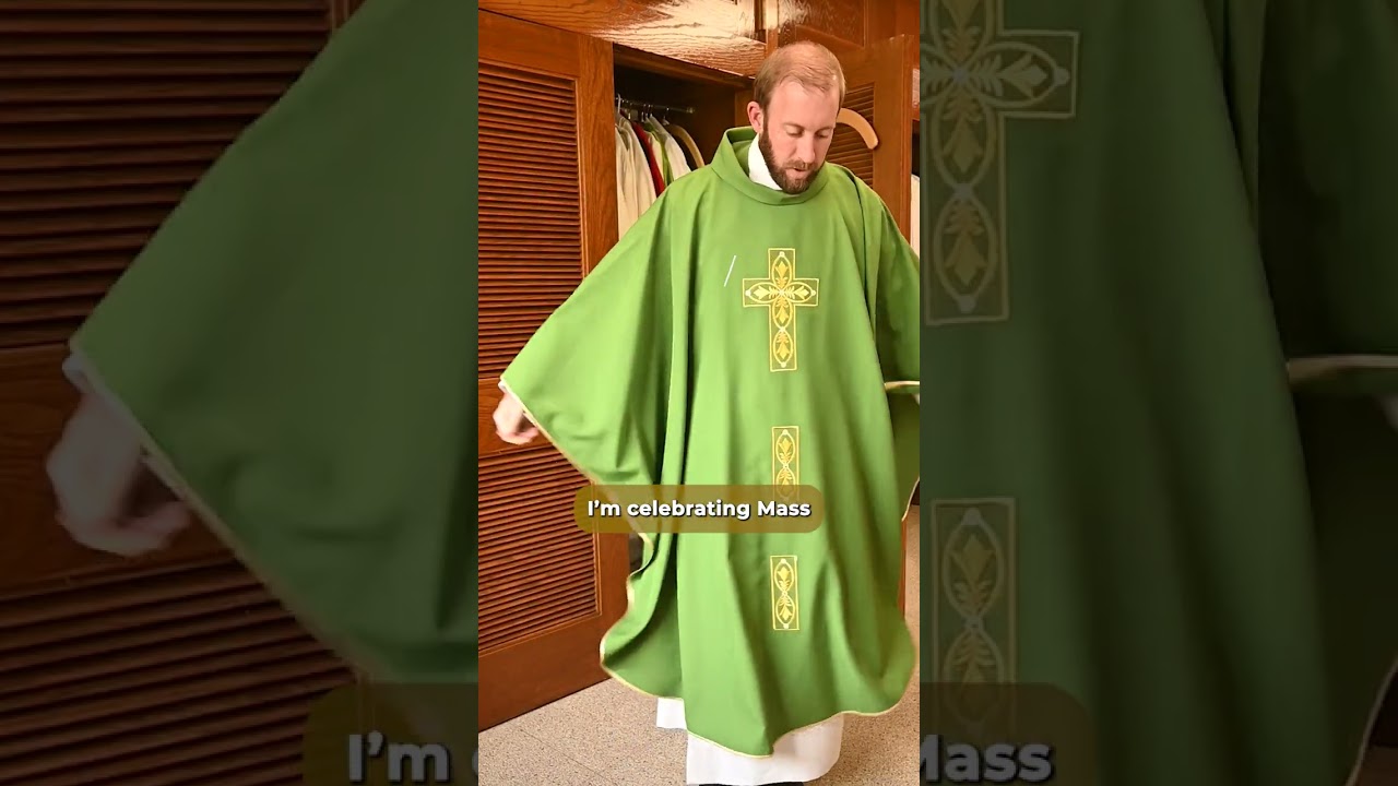 GRWM: Priest Vesting Before Mass