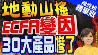 【麥玉潔辣晚報】ECFA變因"撼動兩岸經貿" 專家:ECFA恐全面終止｜地動山搖 ECFA變因 30大產品慘了 精華版 @CtiNews