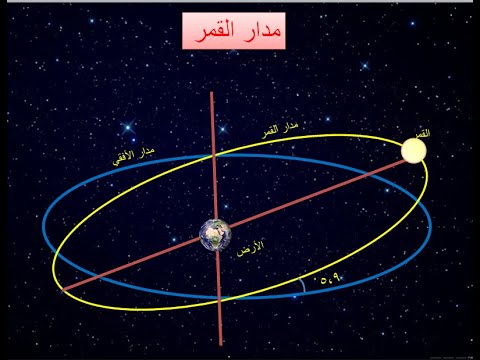 مدار القمر