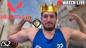 The CS2 Faceit Level 10 who became Valorant Radiant