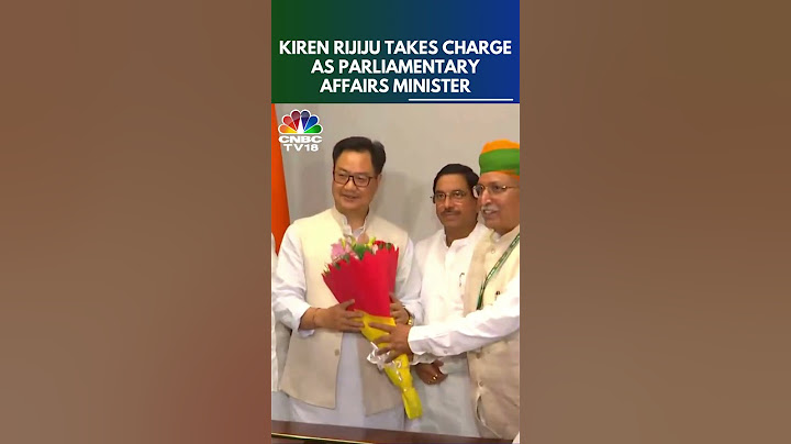 Kiren Rijiju Takes Charge As Parliamentary Affairs Minister | Modi 3.0 | N18S | CNBC TV18