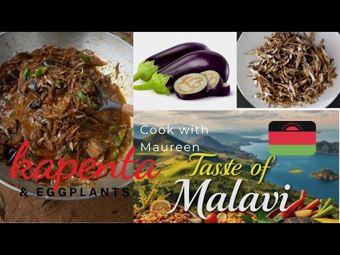 How To Cook Kapenta Fish With Eggplants Easy And Yummy Malawian Recipe