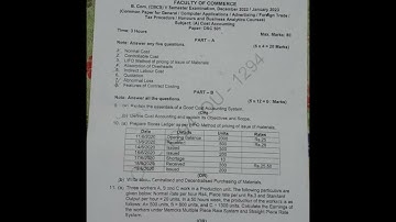 Cost accounting 5sem