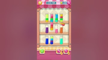 Water sort Puzzle level 405 (play on Facebook)