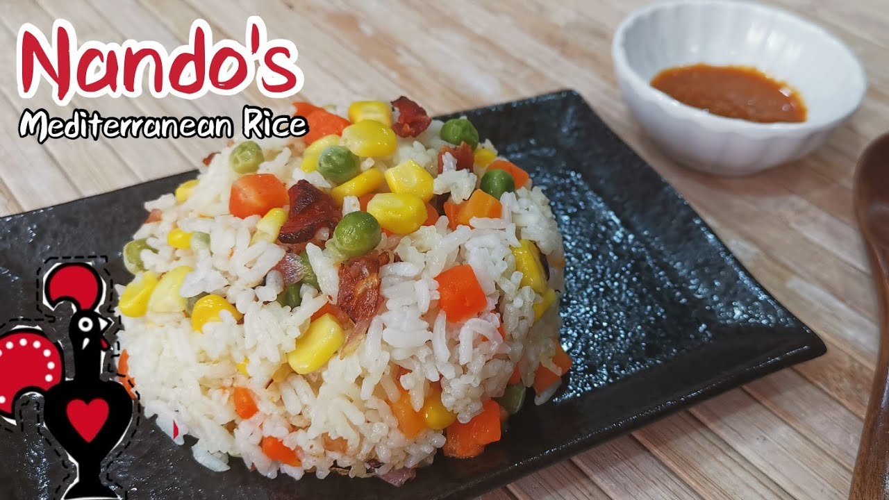 How To Make Nando S Mediterranean Rice Super Easy 电饭煲懒人料理杂蔬菜培根黄油焖饭20分钟完成 No Cook No Life 包会煮 Youtube