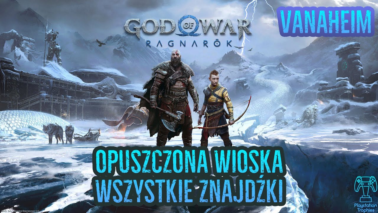 God of War Ragnarök - Opuszczona wioska Wszystkie Znajdźki - Skrzynie