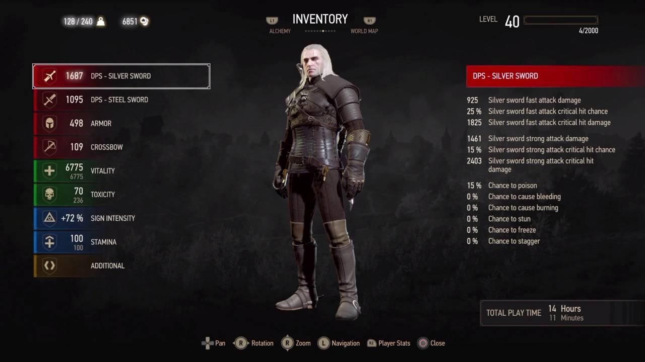 Playing With Charles The Witcher 3 New Ui Patch 1 Youtube