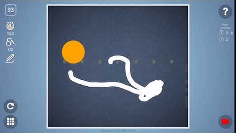 Check out how I solved level 93 in Brain It On! #BrainItOn