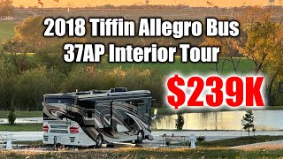 2018 Tiffin Allegro Bus 37AP (Interior Tour) FOR SALE in Corsicana, Texas