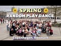 Kpop in public spring random play dance  in copenhagen denmark 2024  eunoia dance crew