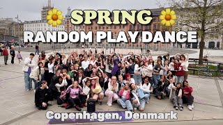 [KPOP IN PUBLIC] SPRING RANDOM PLAY DANCE 랜덤플레이댄스 in Copenhagen, Denmark 2024 | EUNOIA DANCE CREW