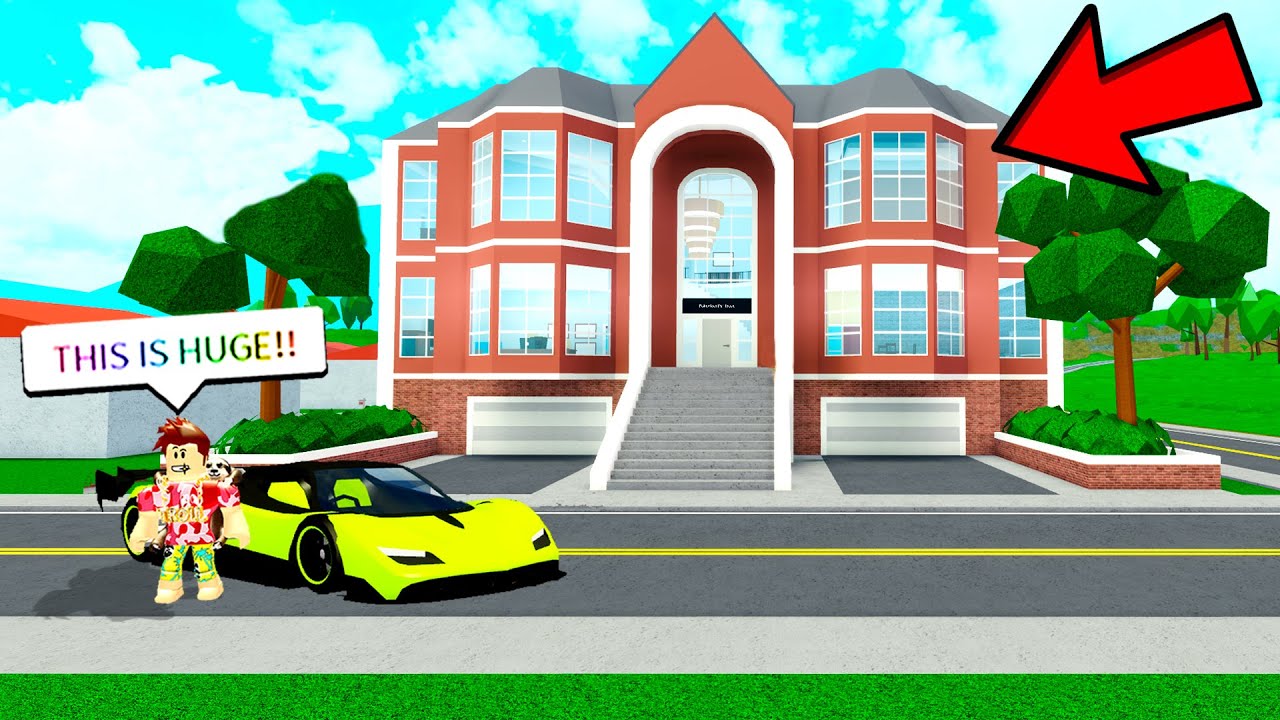 The Biggest Mansion Update Roblox Robloxian Highschool Youtube