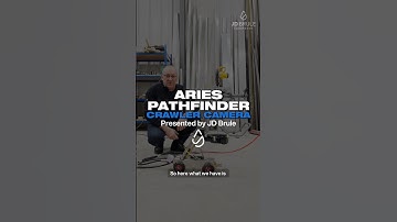 Have a closer look at the Aries Pathfinder Crawler & Camera 🔍 #ariespathfinder #pipelineinspection
