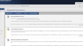 Creating Folders and Moving Items in Blackboard