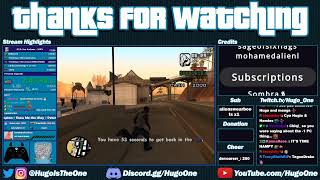 GTA:SA Flying Cars then GTA III Tightened Thrice - Chat on Twitch https://www.twitch.tv/hugo_one