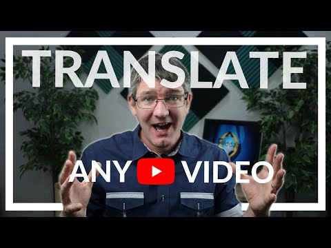 Auto Translate YouTube Video into your Language