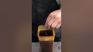 350 Razor Blades Forged into a Sharp Knife!