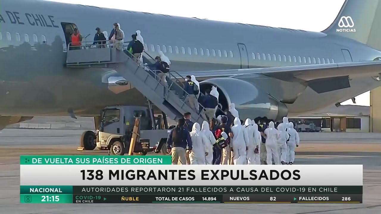 Crisis migratoria en Chile | 138 extranjeros fueron expulsados del país