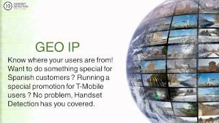 Handset Detection Providing Internet In Your Hands