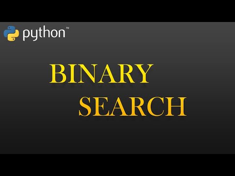 78 - Binary Search | Python Full Course For Beginners