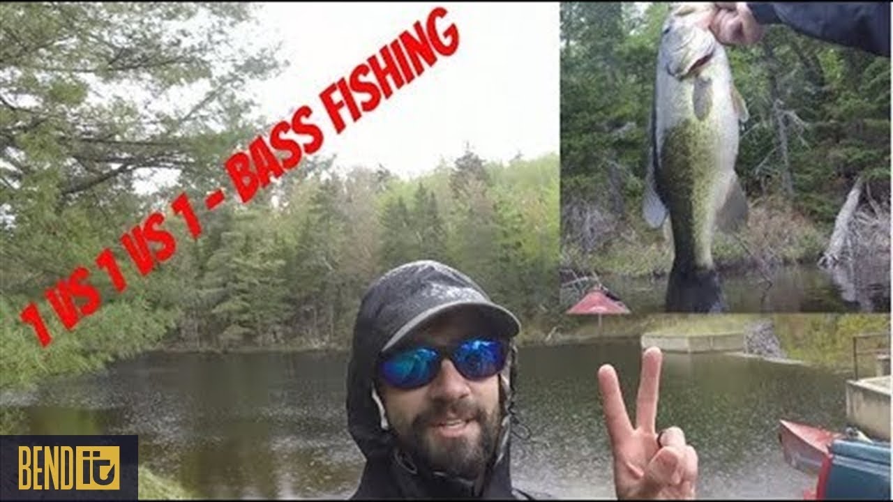 1 vs 1 vs 1 Small Pond Bass Fishing with Tips and Tricks! YouTube