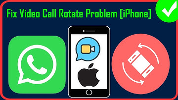 Fix iPhone WhatsApp Video Call Rotate Problem 2025 | How To Stop Auto Rotate WhatsApp Video Call