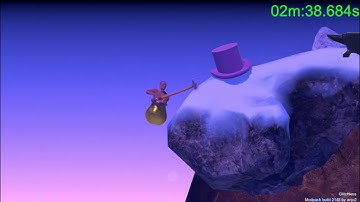 Getting Over it Speedrun 5 minutes 37,859 seconds