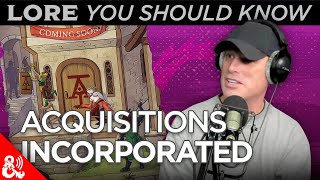 Lore You Should Know  Acquisitions Incorporated