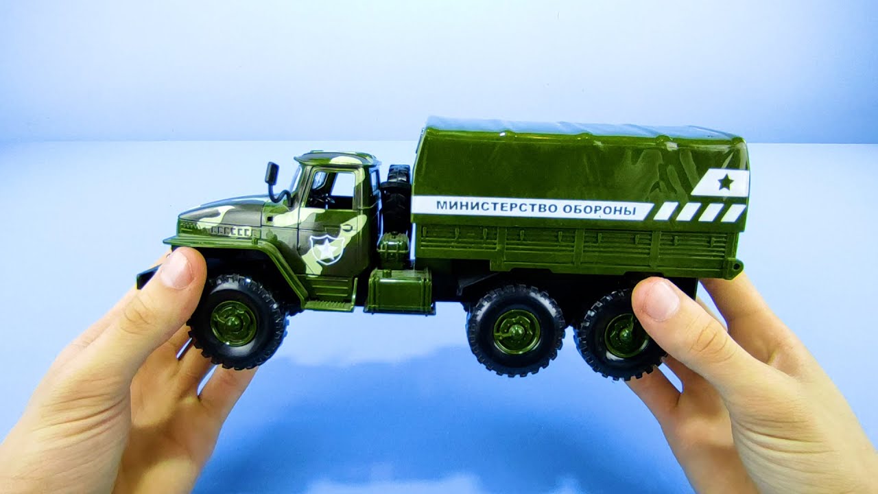 Unboxing toy car military truck. Kir Car Toy YouTube