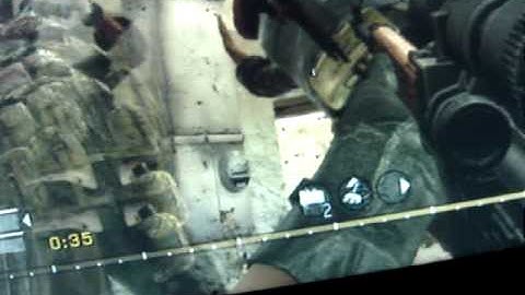 COD4 Floating Body Glitch