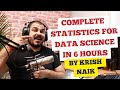 Complete statistics for data science in 6 hours by krish naik